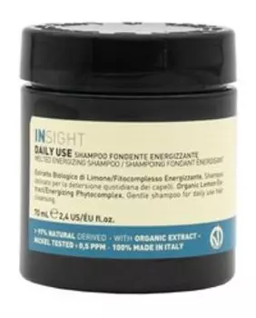 Тонизирующий шампунь-воск для волос Insight Daily Use Melted Energizing Shampoo