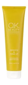 Тонизирующий увлажняющий крем-мусс для тела O.K.Beauty Smooth and Tone Up Nourishing Body Mousse