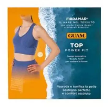 Топ для локальной коррекции области груди Guam Power Fit Top Blu Cobalto