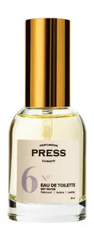 Туалетная вода Press Gurwitz Perfumerie №6 Patchouli, Ambra, Leather Eau de Toilette