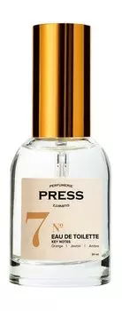 Туалетная вода Press Gurwitz Perfumerie № 7 Orange, Jasmin, Ambra Eau de Toilette