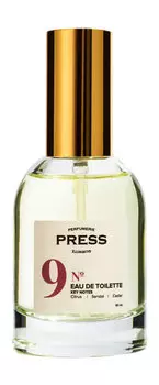 Туалетная вода Press Gurwitz Perfumerie №9 Сitrus, Sandal, Cedar Eau de Toilette