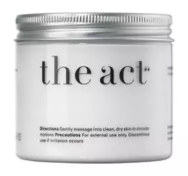 Твердое масло для тела с ароматом манго The Act Mango Body Butter