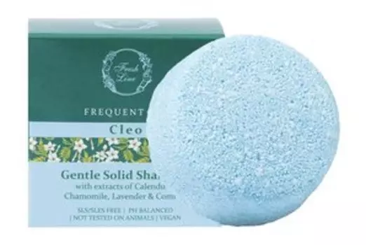 Твердый шампунь для частого использования Fresh Line Cleo Gentle Solid Shampoo