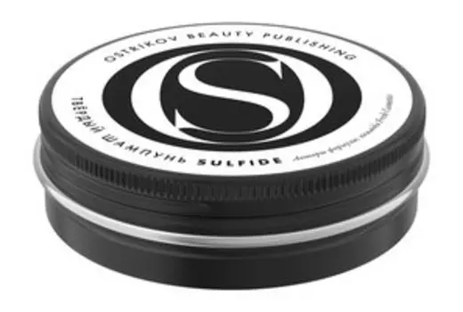 Твердый шампунь против перхоти с сульфидом селена Ostrikov Beauty Publishing Sulfide Твердый шампунь