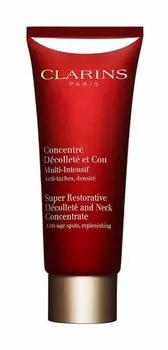 Уход за кожей шеи и декольте Clarins Super Restorative Decollete and Neck Concentrate Anti-age Spots, Replenishing