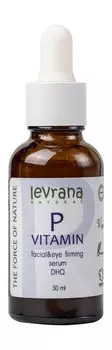 Укрепляющая сыворотка для тонкой и чувствительной кожи лица Levrana Vitamin P Facial & Eye Firming Serum