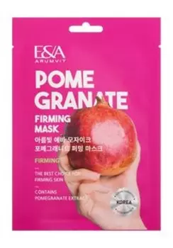 Укрепляющая тканевая маска для зрелой кожи лица с экстрактом граната Eva Mosaic Arumvit E&A Pomegranate Firming Mask