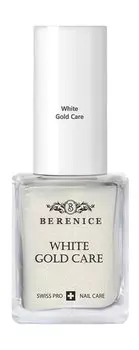 Укрепляющее средство для ногтей с золотом и кератином Berenice White Gold Care