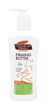 Укрепляющий крем для тела с маслом какао для повышения эластичности и тонуса кожи Palmers Cocoa Butter Formula with Vitamin E Firming Butter