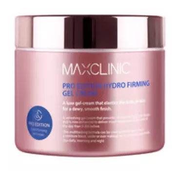 Укрепляющий крем-гель для восстановления эластичности кожи лица Maxclinic Pro Edition Hydro Firming Gel Cream