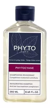Укрепляющий шампунь против выпадения волос Phyto Phytocyane Invigorating Shampoo