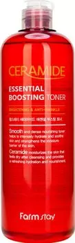 Укрепляющий тонер-бустер для лица с керамидами FarmStay Ceramide Essential Boosting Toner