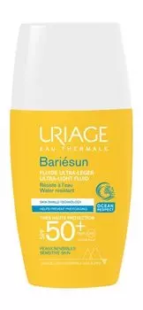 Ультралегкая солнцезащитная эмульсия Uriage Bariesun Ultra-Light Fluid SPF 50+