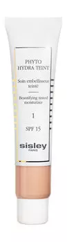 Ультралегкий увлажняющий оттеночный фитокрем для лица Sisley Phyto-Hydra Teint SPF 15