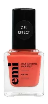 Ультрастойкий лак для ногтей с гелевым эффектом Emi Juicy Ultra Strong Nail Polish Gel Effect