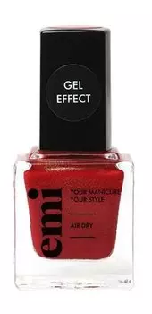 Ультрастойкий лак для ногтей с гелевым эффектом Emi Fashion Queen Ultra Strong Nail Polish Gel Effect