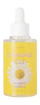 Успокаивающая ампульная сыворотка для лица с экстрактом ромашки Lanskin Chamomile Natural Herb Ampoule