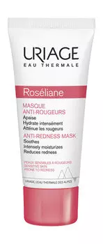 Успокаивающая и уменьшающая покраснения маска для лица Uriage Roseliane Anti-Redness Mask