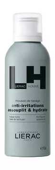 Успокаивающая пена для бритья против раздражения Lierac Homme Shaving Foam