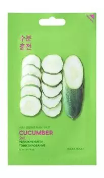 Успокаивающая тканевая маска для лица Holika Holika Pure Essence Mask Sheet Cucumber