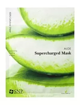 Успокаивающая тканевая маска для лица с экстрактом алоэ SNP Aloe Supercharged Mask