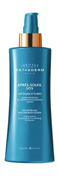 Успокаивающее молочко для лица и тела после солнца Institut Esthederm Apres-Soleil Sos After Sun Face and Body Lotion