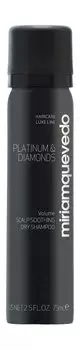 Успокаивающий бриллиантовый сухой шампунь для волос Miriamquevedo Platinum & Diamonds Scalp Soothing Dry Shampoo