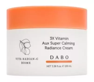 Успокаивающий крем для сияния кожи лица с витаминами Dabo Vita Radian-C Biome 3X Vitamin Aux Super Calming Radiance Cream