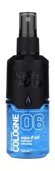 Успокаивающий одеколон после бритья с морским ароматом Nishman After Shave Cologne 06 Aqua d'Asil