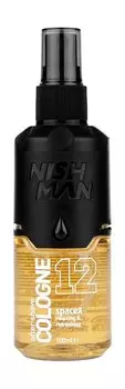 Успокаивающий одеколон после бритья с пряным ароматом Nishman After Shave Cologne 12 SpaceX