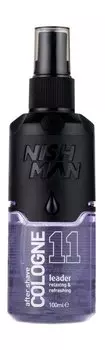 Успокаивающий одеколон после бритья со свежим ароматом Nishman After Shave Cologne 11 Leader