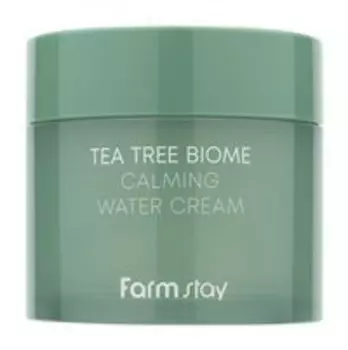 Успокаивающий увлажняющий крем для лица с экстрактом чайного дерева FarmStay Tea Tree Biome Calming Water Cream