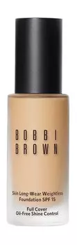 Устойчивое тональное средство Bobbi Brown Skin Long-Wear Weightless Foundation SPF 15