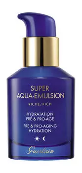 Увлажняющая эмульсия для лица с насыщенной текстурой Guerlain Super Aqua-Emulsion Rich Pre & Pro-Aging Hydration