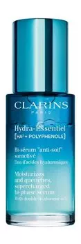 Увлажняющая двухфазная сыворотка активного действия Clarins Hydra-Essentiel Mousturizing Serum