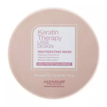 Увлажняющая маска для сохранения гладкости волос с кератином Alfaparf Milano Keratin Therapy Lisse Design Rehydrating Mask