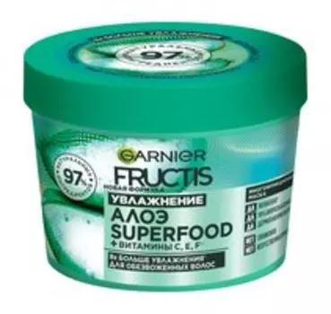 Увлажняющая маска для волос Garnier Fructis Алоэ Superfood для волос