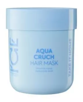 Увлажняющая маска для волос с гиалуроновой кислотой Natura Siberica Take It Home Ice Professional Aqua Cruch Hair Mask