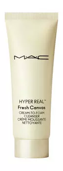 Увлажняющая очищающая крем-пенка для лица MAC Hyper Real™ Fresh Canvas Cream-To-Foam Cleanser