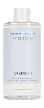 Увлажняющая очищающая пенка для умывания с гиалуроновой кислотой NextBeau Hyaluronic Solution Moist Cleansing Foam