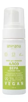 Увлажняющая пенка для умывания с алоэ и гиалуроновой кислотой Levrana Daily Пенка для умывания Алоэ Вера