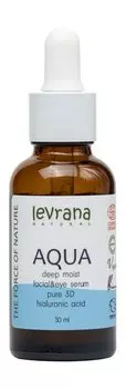 Увлажняющая сыворотка для лица с гиалуроновой кислотой Levrana Aqua Deep Moist Facial & Eye Serum