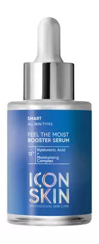 Увлажняющая сыворотка-концентрат для лица с гиалуроновой кислотой Icon Skin Feel The Moist Booster Serum