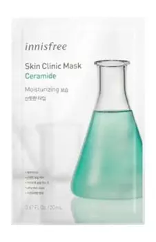 Увлажняющая тканевая маска для лица с церамидами Innisfree Skin Clinic Mask Ceramide