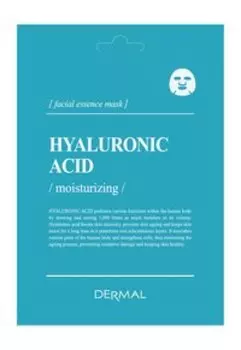 Увлажняющая тканевая маска с гиалуроновой кислотой Dermal Encyclopedia Hyaluronic Acid Facial Essence Mask