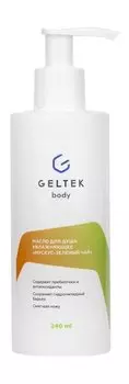 Увлажняющее масло для душа Гельтек Body Масло для душа Мускус и зеленый чай