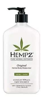 Увлажняющее молочко для тела с ароматом цветов и банана Hempz Original Herbal Body Moisturizer
