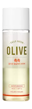Увлажняющее средство для снятия макияжа Holika Holika Daily Fresh Moist Olive Lip & Eye Remover