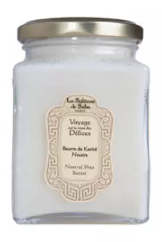 Увлажняющее твердое масло ореха карите для тела и волос La Sultane de Saba Karite Neutral Shea Butter